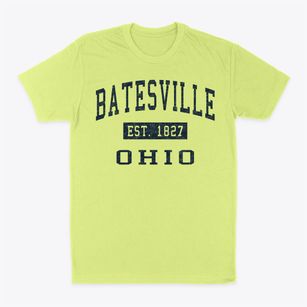 Batesville Ohio Classic Established Classic Dad T-Shirt