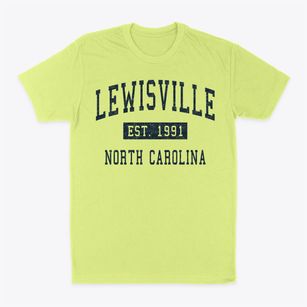 Lewisville North Carolina Classic Established Classic Dad T-Shirt