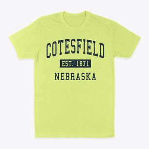 Cotesfield Nebraska Classic Established Classic Dad T-Shirt