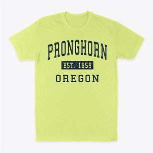 Pronghorn Oregon Classic Established Classic Dad T-Shirt