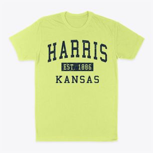 Harris Kansas Classic Established Classic Dad T-Shirt