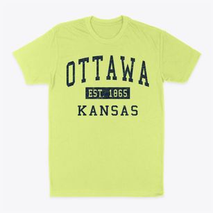Ottawa Kansas Classic Established Classic Dad T-Shirt