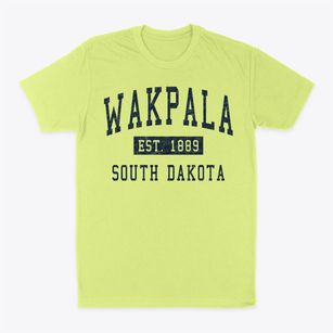 Wakpala South Dakota Classic Established Classic Dad T-Shirt