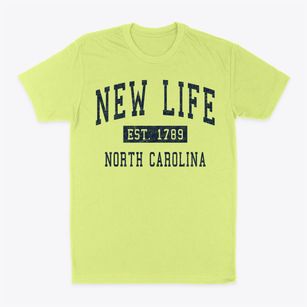 New Life North Carolina Classic Established Classic Dad T-Shirt