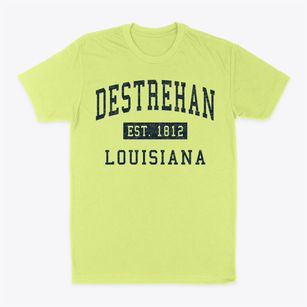 Destrehan Louisiana Classic Established Classic Dad T-Shirt