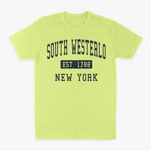 South Westerlo New York Classic Established Classic Dad T-Shirt