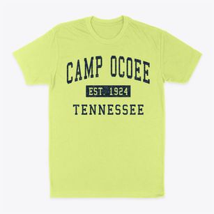 Camp Ocoee Tennessee Classic Established Classic Dad T-Shirt