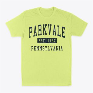 Parkvale Pennsylvania Classic Established Classic Dad T-Shirt
