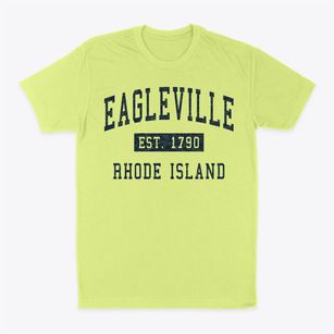 Eagleville Rhode Island Classic Established Classic Dad T-Shirt