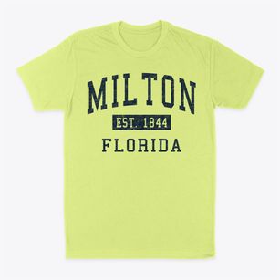 Milton Florida Classic Established Classic Dad T-Shirt