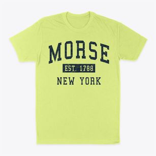 Morse New York Classic Established Classic Dad T-Shirt