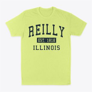 Reilly Illinois Classic Established Classic Dad T-Shirt