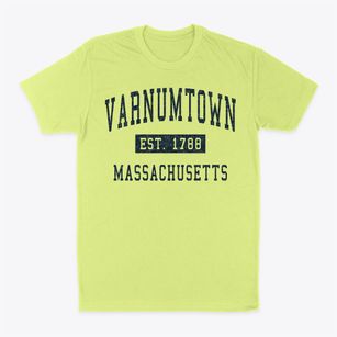 Varnumtown Massachusetts Classic Established Classic Dad T-Shirt