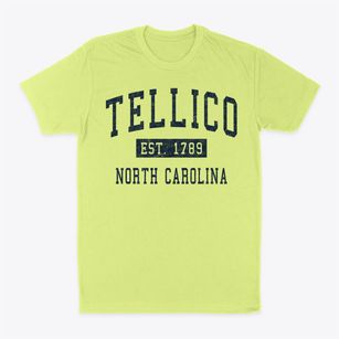 Tellico North Carolina Classic Established Classic Dad T-Shirt