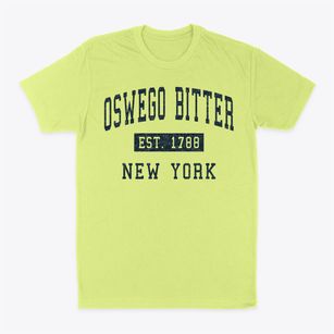 Oswego Bitter New York Classic Established Classic Dad T-Shirt