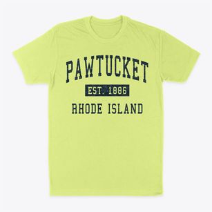 Pawtucket Rhode Island Classic Established Classic Dad T-Shirt