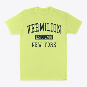 Vermilion New York Classic Established Classic Dad T-Shirt