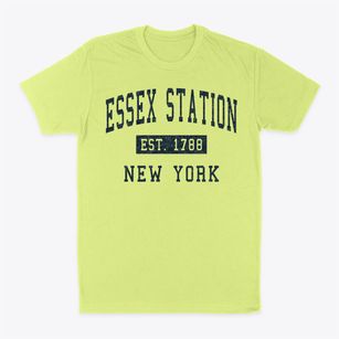 Essex Station New York Classic Established Classic Dad T-Shirt