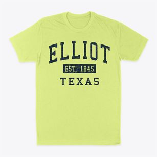 Elliot Texas Classic Established Classic Dad T-Shirt