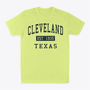 Cleveland Texas Classic Established Classic Dad T-Shirt