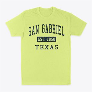 San Gabriel Texas Classic Established Classic Dad T-Shirt