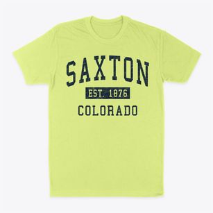 Saxton Colorado Classic Established Classic Dad T-Shirt