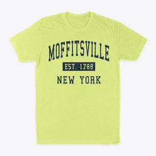 Moffitsville New York Classic Established Classic Dad T-Shirt