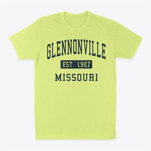 Glennonville Missouri Classic Established Classic Dad T-Shirt