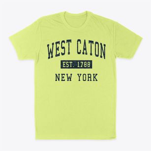 West Caton New York Classic Established Classic Dad T-Shirt