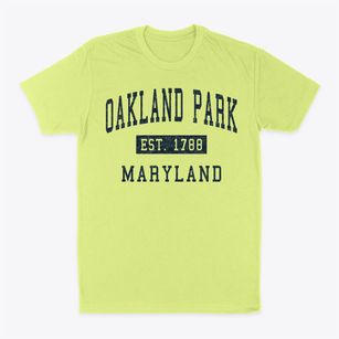 Oakland Park Maryland Classic Established Classic Dad T-Shirt