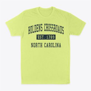 Holdens Crossroads North Carolina Classic Established Classic Dad T-Shirt