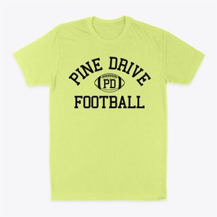 Pine Drive Christian School Classic Football Classic Dad T-Shirt
