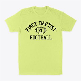 First Baptist Child Development Center Classic Football Classic Dad T-Shirt