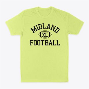 Midland Community Intermediate School Classic Football Classic Dad T-Shirt