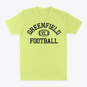 Greenfield Junior High School Classic Football Classic Dad T-Shirt