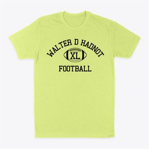 Walter D Hadnot Primary School Classic Football Classic Dad T-Shirt