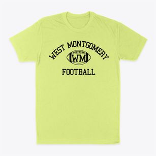 West Montgomery High School Classic Football Classic Dad T-Shirt