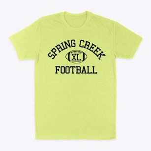 Spring Creek High School Classic Football Classic Dad T-Shirt