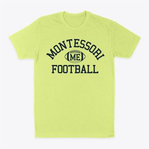 Montessori Episcopal School Classic Football Classic Dad T-Shirt