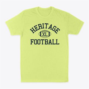 Heritage High School Classic Football Classic Dad T-Shirt