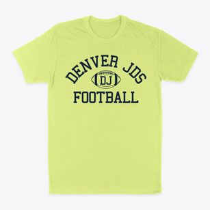 Denver Jewish Day School Classic Football Classic Dad T-Shirt