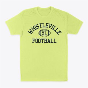Whistleville Christian School Classic Football Classic Dad T-Shirt