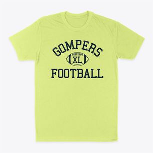 Gompers Fine Art Option School Classic Football Classic Dad T-Shirt