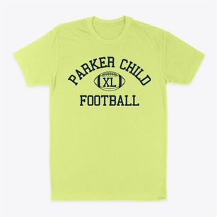 Parker Child Parent Center Classic Football Classic Dad T-Shirt