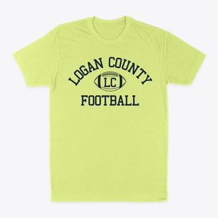 Logan County High School Classic Football Classic Dad T-Shirt