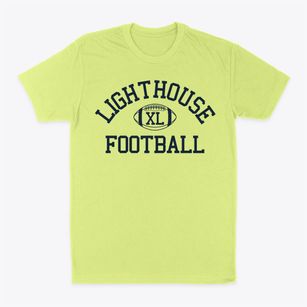 Lighthouse Christian High School Classic Football Classic Dad T-Shirt