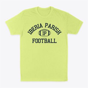 Iberia Parish Career Center Classic Football Classic Dad T-Shirt