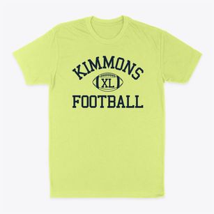 Kimmons Junior High School Classic Football Classic Dad T-Shirt