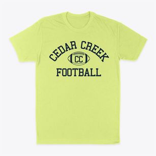 Cedar Creek Christian School Classic Football Classic Dad T-Shirt