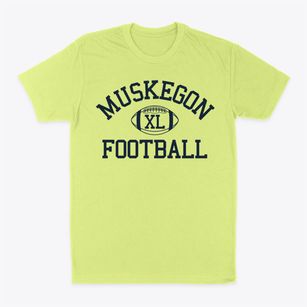 Muskegon Area Career Tech Center Classic Football Classic Dad T-Shirt